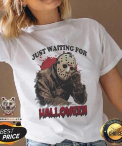 Pretty Waiting For Halloween Friday The 13th V-neck