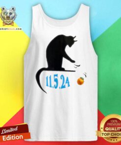 Top Cat Orange Off Table Election Day Kamala Harris 11 5 24 Tank-top