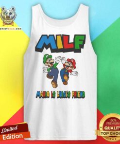 Top Milf Mario Is Luigi’s Friend Tank-top