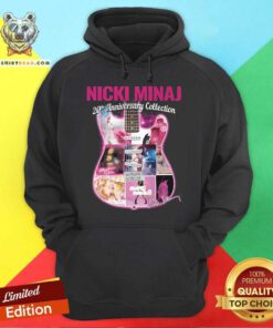 Top Nicki Minaj 20th Anniversary Collection Signature Hoodie