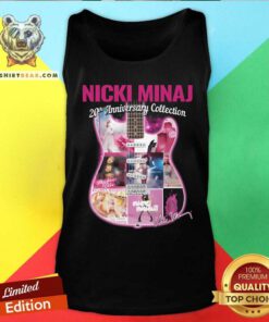 Top Nicki Minaj 20th Anniversary Collection Signature Tank-top
