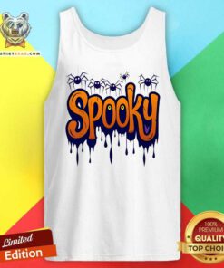 Top Spooky On Champion Tank-top
