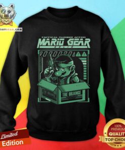 Top Super Mario Solid Plumber Sweatshirt