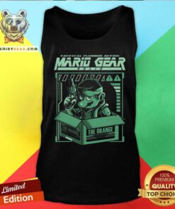 Top Super Mario Solid Plumber Tank-top
