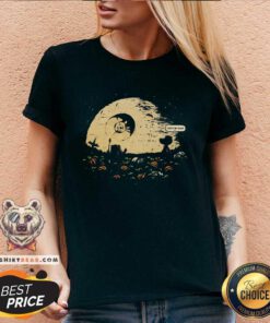 Top That's No Harvest Moon Snoopy V-neck