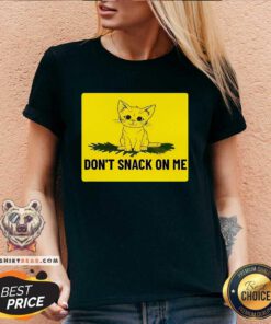 Awesome Kamala Harris Don't Snack On Me V-neck