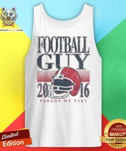 Awesome Pardon My Take Football Guy Helmet 2016 Tank-top