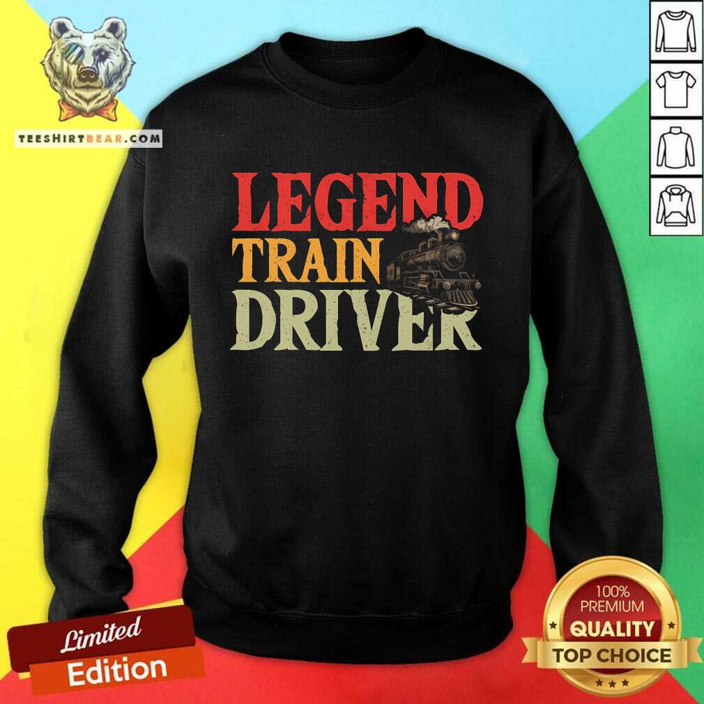 Awesome Train Operator Locomotive Handler Railway Sweatshirt