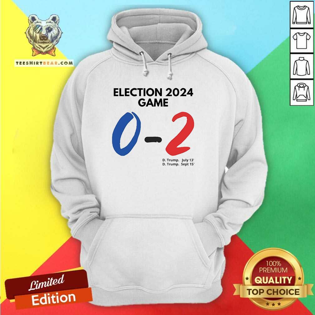 Awesome Trump You Missed Again Election 2024 Game 0-2 Hoodie