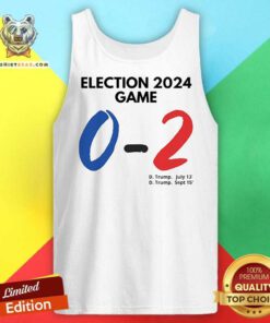 Awesome Trump You Missed Again Election 2024 Game 0-2 Tank-top