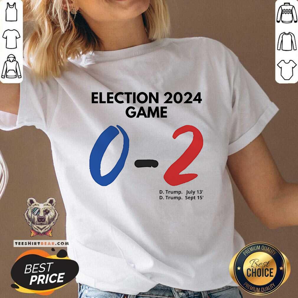 Awesome Trump You Missed Again Election 2024 Game 0-2 V-neck