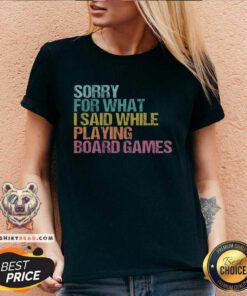 Funny Board Game Quote Board Gamer V-neck
