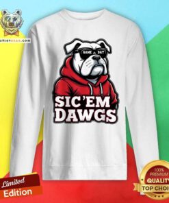 Funny Bulldogs Football Spirit Game Day Vintage Sweatshirt