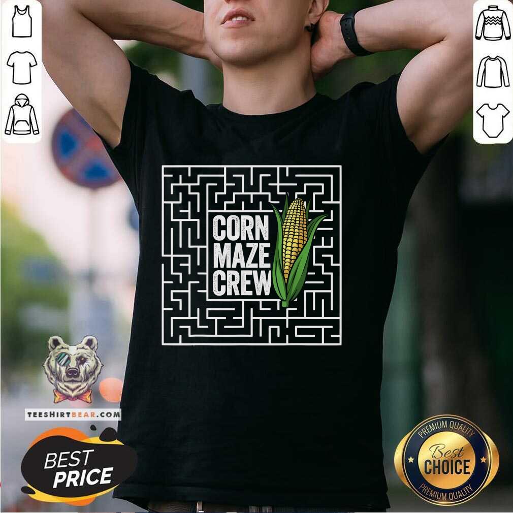 Funny Corn Maze Crew Corn Maze Halloween Corn Maze T-Shirt