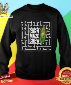 Funny Corn Maze Crew Corn Maze Halloween Corn Maze Sweatshirt
