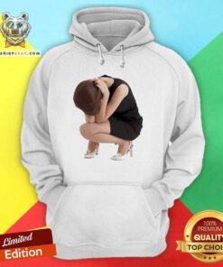 Funny Crying Girl With A Gun Hoodie