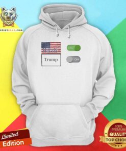 Funny Kamala Harris On Trump Off Political Election Hoodie