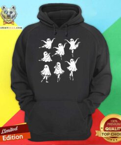 Funny Kute Ballet Ghost Ballet Dancer Unny Halloween Hoodie