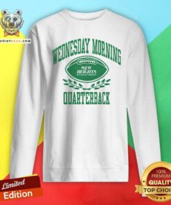 Funny New Heights Wednesday Morning Quarterback Sweatshirt