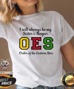 Funny OES I Always Be My Sisters Keeper Star Thanksgiving V-neck