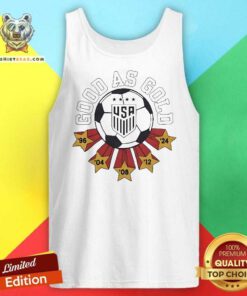 Funny USWNT Good As Gold Tank-top