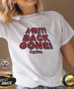 Good Cleveland Guardians A-Wayyy Back Gone V-neck