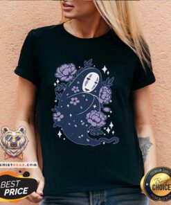 Good Garden Spirit Ghibi No-Face V-neck