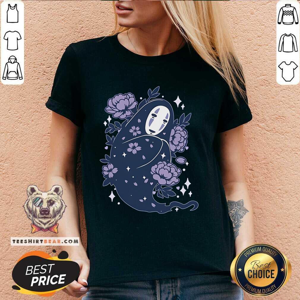 Good Garden Spirit Ghibi No-Face V-neck