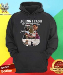 Good Johnny Cash 70th Anniversary Collection Signature Hoodie