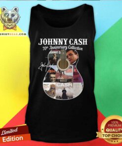 Good Johnny Cash 70th Anniversary Collection Signature Tank-top