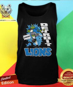Good Leonardo X Detroit Lions Tank-top
