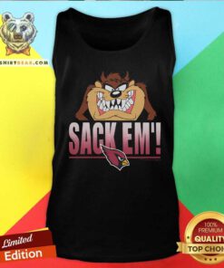 Good Looney Tunes Taz Sack Em' X Arizona Cardinals Tank-top