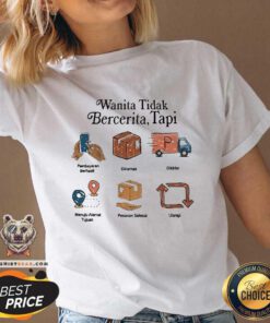 Great Eros Wanita Tidak Bercerita Tapi V-neck