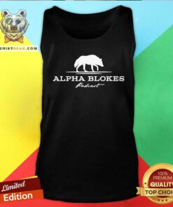 Hot Alpha Blokes Podcast Wolf Tank-top