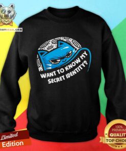 Hot Batman Want To Know My Secret Identity Sweatshirt
