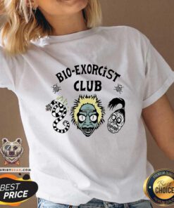 Hot Bio-Exorcist Club Geek V-neck