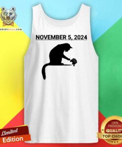 Hot Harris Walz November 5 2024 Cat Tank-top