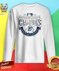 Hot Lake County Captains 2024 Midwest League Champions Sweatshirt