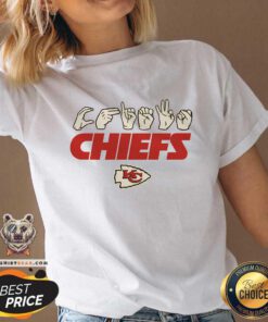 Hot Love Sign X Chiefs ASL V-neck