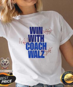 Hot Team Kamala Win With Coach Walz V-neck