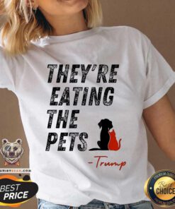 Hot They Are Eating The Pets Trump V-neck