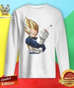 Hot Vegeta Dragon Ball Smoking Sweatshirt