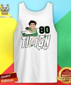 Nice Baron Tipton North Texas Mean Green Caricature Tank-top