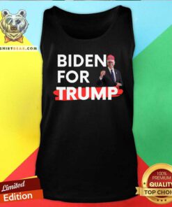 Nice Biden For Trump Tank-top
