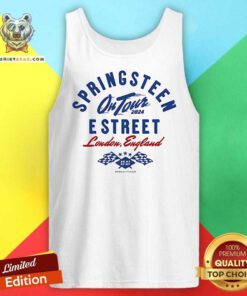 Nice Bruce Springsteen On Tour 2024 London England July 25 2024 Tank-top