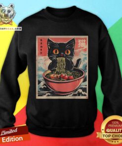 Nice Cat Ramen Japanese Kawaii Cat Anime Sweatshirt