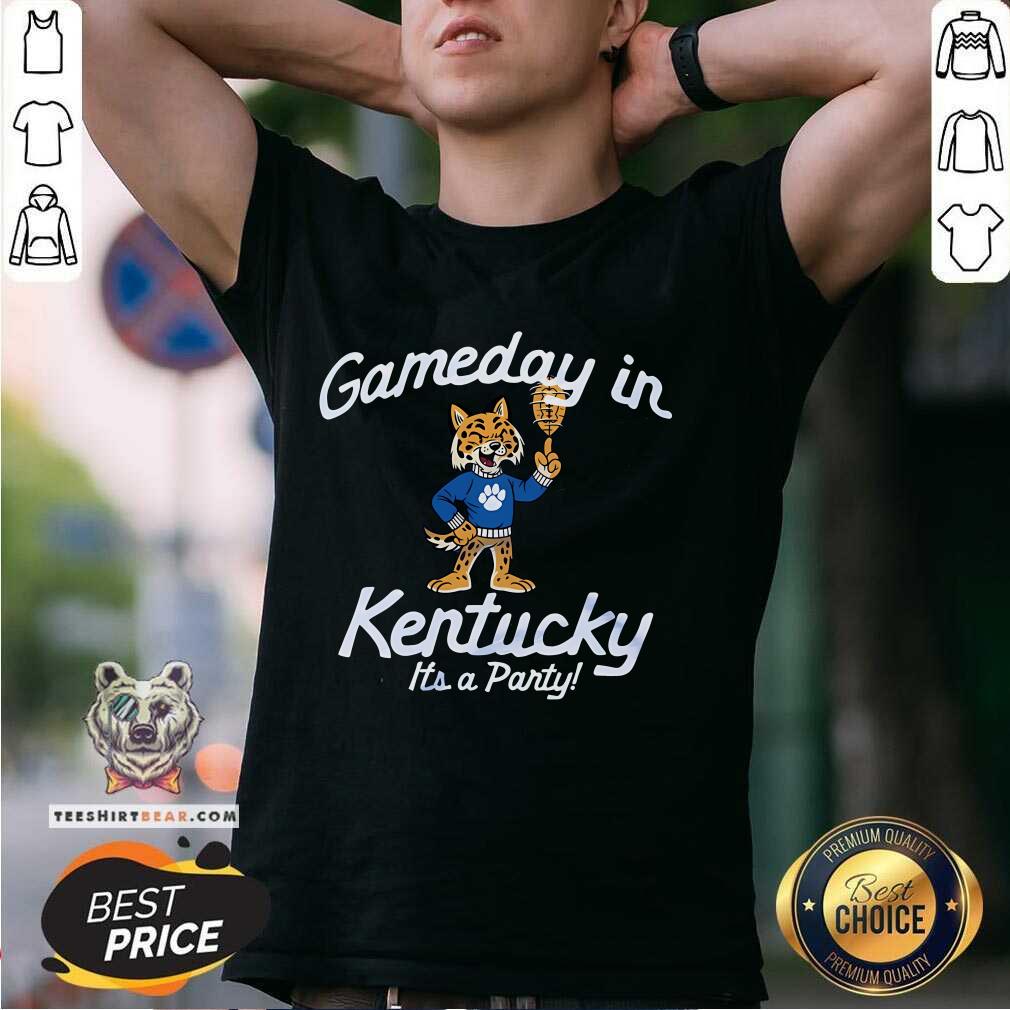 Nice Gameday In Kentucky It's A Party T-Shirt
