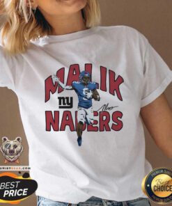 Nice Giants Malik Nabers Signature V-neck