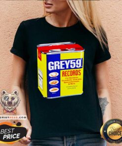 Nice Grey 59 Crab Boil V-neck
