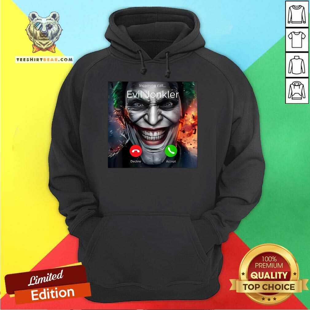 Nice Humor Horror Incoming Call From Evil Jonkler Halloween Hoodie